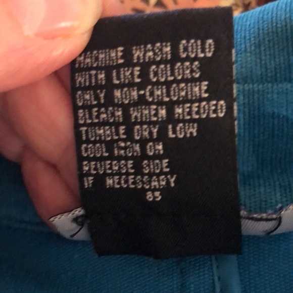 R. Q. T. Vintage Look Embossed Turquoise Lightweight Corduroy Cropped Jacket - Picture 13 of 13